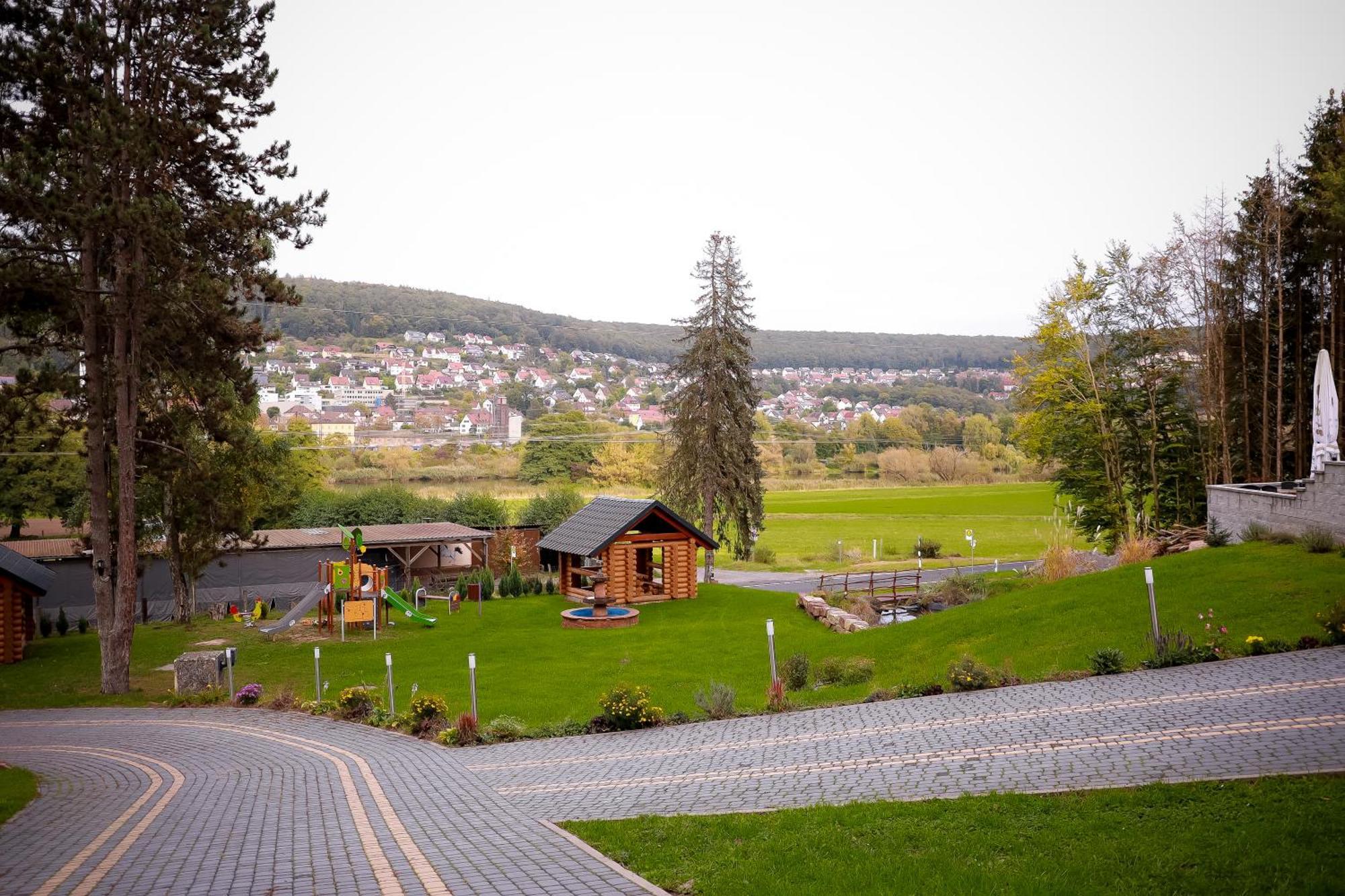 Main Spessart Terrasse Hotel & Restaurant Gemunden am Main ภายนอก รูปภาพ