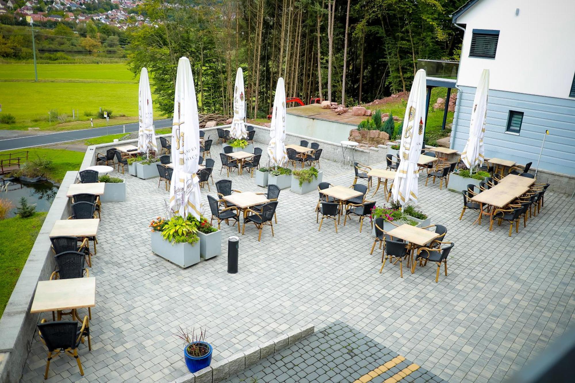 Main Spessart Terrasse Hotel & Restaurant Gemunden am Main ภายนอก รูปภาพ